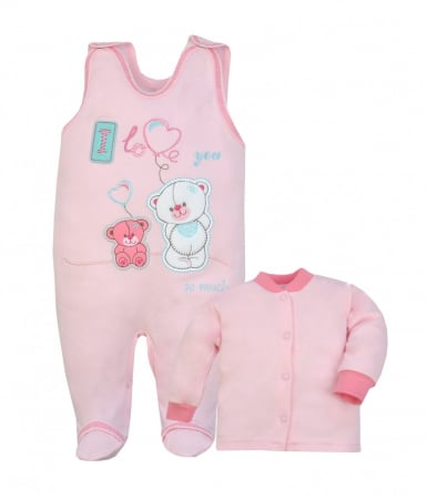 Compleuri  fete maneca lunga - Compleu pentru copii Koala Love 2266-R-74, Roz
