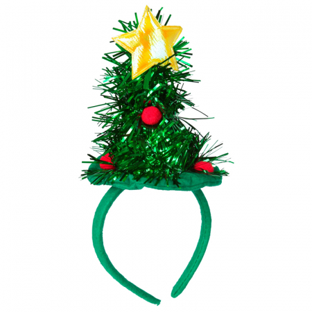 Costume si accesorii Craciun - Cordeluta brad cu lumini de Craciun Flippy 110579-V, Verde