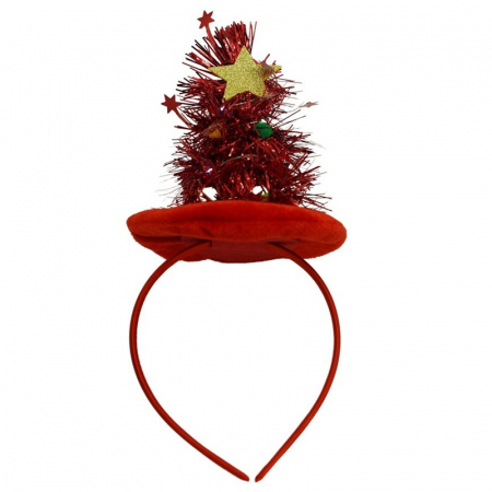 Costume si accesorii Craciun - Cordeluta brad cu lumini de Craciun Flippy 110579-R, Rosu