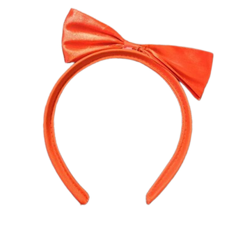 Accesorii par fetite - Cordeluta pentru fete,  Mini Junior C1912-3, Portocaliu