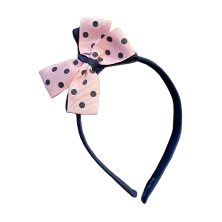 Accesorii par fetite - Cordeluta pentru fete,  Mini Junior C1912-5, Bleumarin