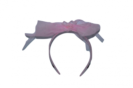 Accesorii par fetite - Cordeluta pentru fete Midex A4326-R, Roz