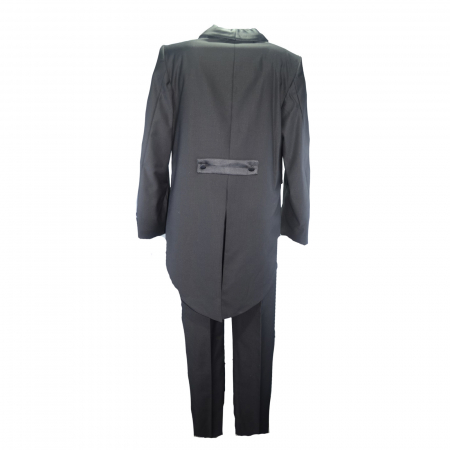 Costum 3 piese pentru baieti LA Kids 1704_128 cm, Negru [1]
