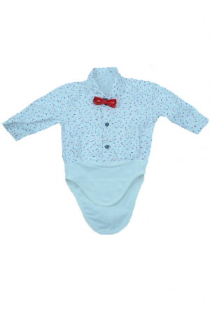 Costum botez 5 piese pentru baieti Baby Colibra 7892062 [1]