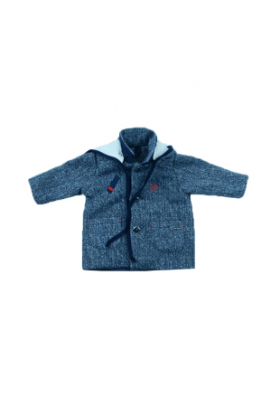 Costum botez 5 piese pentru baieti Baby Colibra 8110062 [4]
