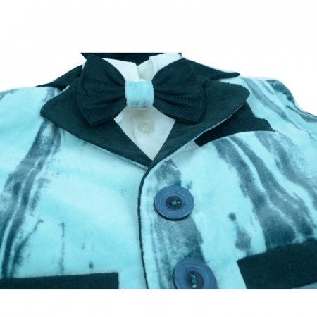 Costum botez 6 piese pentru baieti Colibri CEB1-V [4]