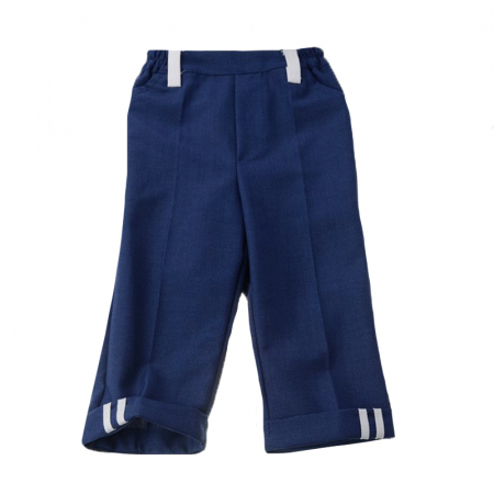 Costum de botez 5 piese pentru baieti Baby Colibra Armani KJ10 [4]