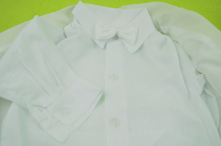 Costum de botez 5 piese pentru baieti Mini Junior CBB2C [2]
