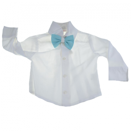 Costum de botez 6 piese pentru baieti Mini Junior CEB-43 [3]