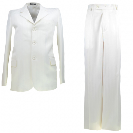 Costume elegante - Costum elegant 2 piese pentru baieti LA Kids 01-CC-152-158-cm, Crem
