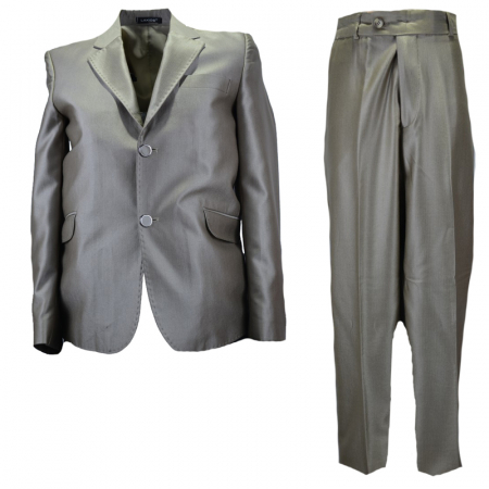 Costume elegante - Costum elegant 2 piese pentru baieti LA Kids 08-CC-152-cm, Gri