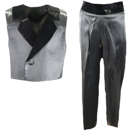 Costume elegante - Costum elegant 2 piese pentru baieti LA Kids CE-21-98-104-cm, Gri