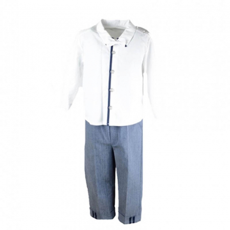Costume elegante - Costum elegant 4 piese pentru baieti Mini junior CEB-08-80-cm, Multicolor
