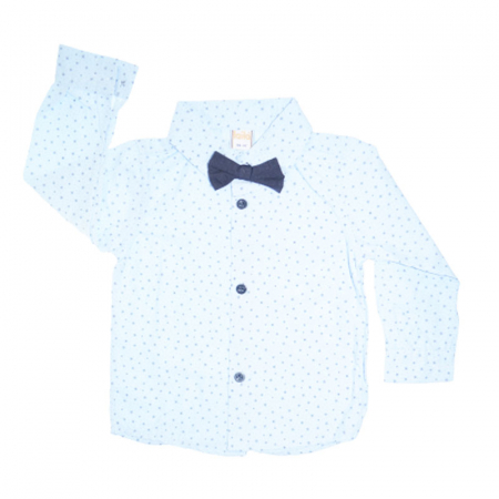 Costum elegant 4 piese pentru baieti Laila LL0109B-116, Bleumarin [2]