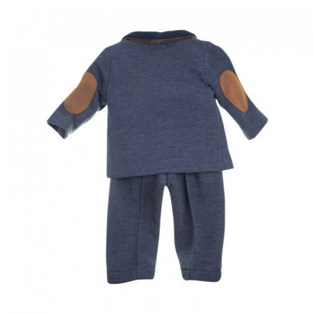 Costum elegant 5 piese pentru baieti Christopher Bady Club 6192AB, Bleumarin [1]