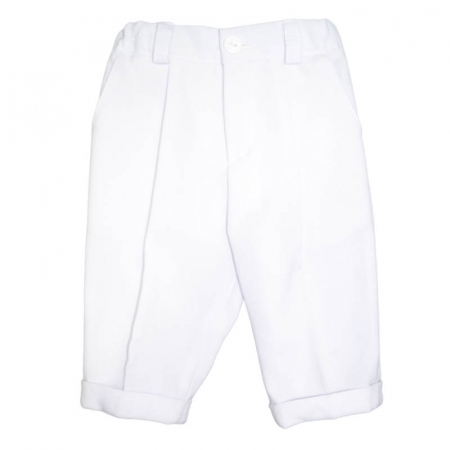 Costum elegant din 6 piese pentru baieti Mini Junior 030323, Alb [5]