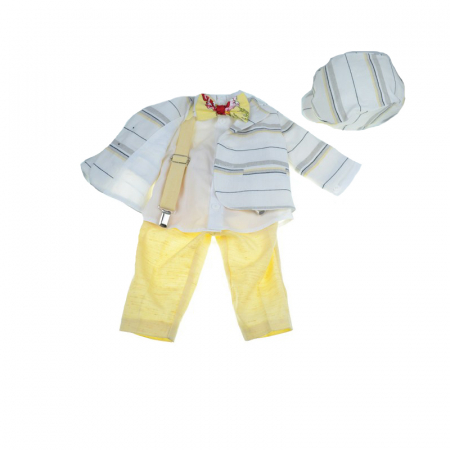 Costume elegante de la 0 la 9 luni - Costum elegant 6 piese pentru baieti Colibri CECB1-GA