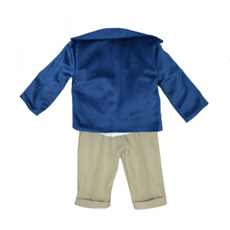 Costum elegant 6 piese pentru baieti Mini Junior CMV-0740-1, Bleumarin [1]