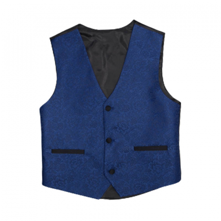 Costum elegant din 4 piese pentru baieti LA Kids 020323-A, Albastru [4]