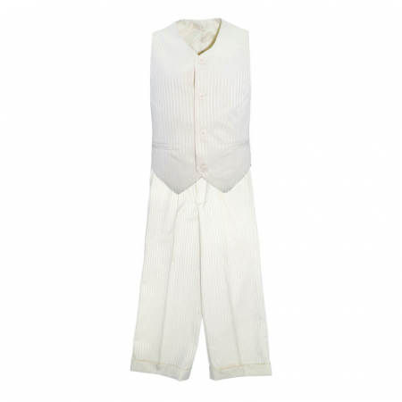 Costume elegante - Costum elegant din 2 piese pentru baieti Jankes 020323-C, Crem
