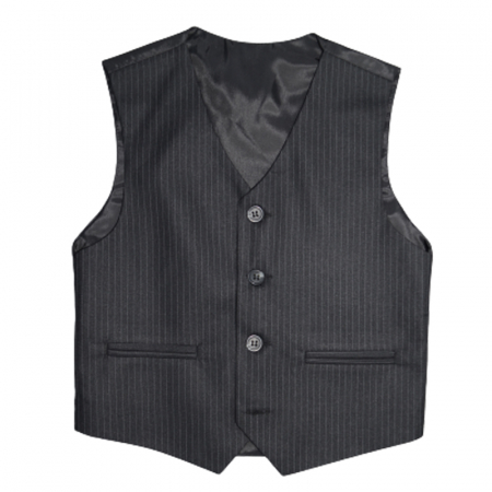 Costum elegant din 3 piese pentru baieti LA Kids 45763345, Negru [2]