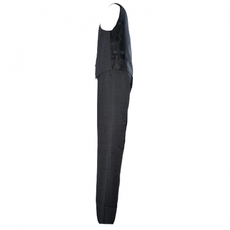 Costum elegant din 3 piese pentru baieti LA Kids LK0108G, Gri [1]