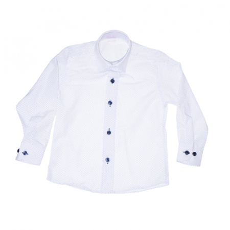 Costum elegant din 4 piese LOOKS KIDS pentru baieti KM1703B, Bleumarin [2]