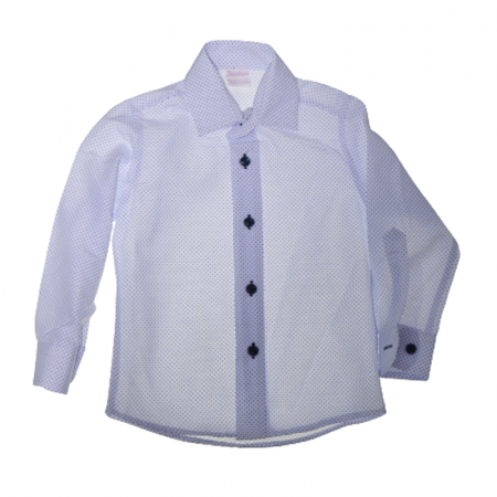 Costum elegant din 4 piese LOOKS KIDS pentru baieti KM1703A, Albastru [2]