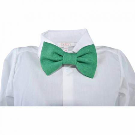 Costum elegant din 4 piese pentru baieti Colibri 070623-V, Verde [2]