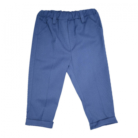 Costum elegant din 4 piese pentru baieti Mini Junior 030323-A, Albastru [3]