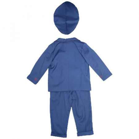 Costum elegant din 4 piese pentru baieti Mini Junior 030323-A, Albastru [1]