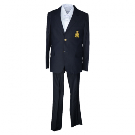 Costume elegante - Costum elegant din 2 piese pentru baieti LA Kids 1184, Bleumarin