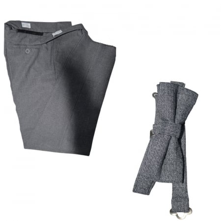 Costum elegant din 4 piese pentru baieti LA Kids 2203G-122, Gri [3]