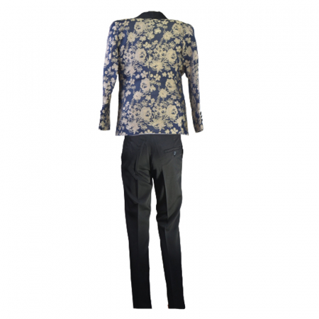 Costum elegant din 4 piese pentru baieti LA Kids 1766N, Negru [3]
