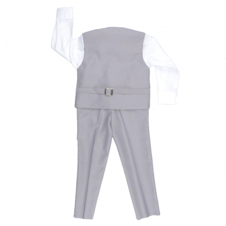 Costum elegant din 4 piese pentru baieti LA Kids 1770-G, Gri [1]