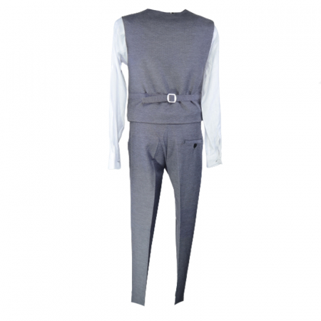 Costum elegant din 4 piese pentru baieti LA Kids 1794GR, Gri [1]