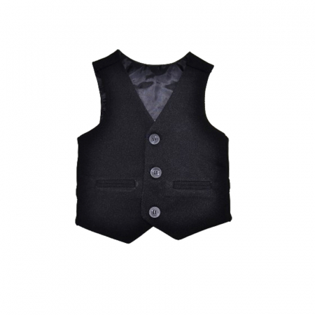 Costum elegant din 4 piese pentru baieti Mini Junior, COST-2026, Negru [5]