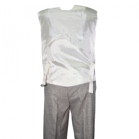 Costum elegant din 4 piese pentru baieti LA Kids 1766M, Maro [4]