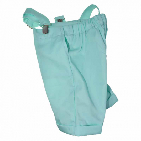 Costum elegant din 5 piese pentru baieti Gabrielle Design 20623-3, Turcoaz [4]