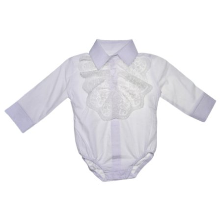 Costum elegant din catifea, pentru botez, 5 piese, pentru baieti, Mini Junior CA52427A-0, Albastru [4]