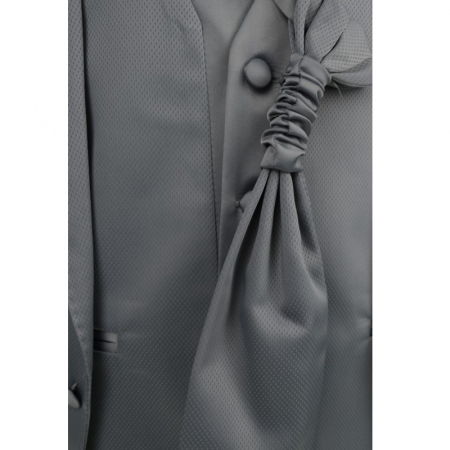 Costum elegant pentru baieti LA Kids 1376-152-cm, Gri [3]