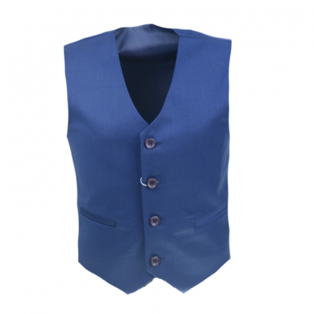 Costum elegant pentru baieti LA Kids 1395-B-122-cm, Bleumarin [1]