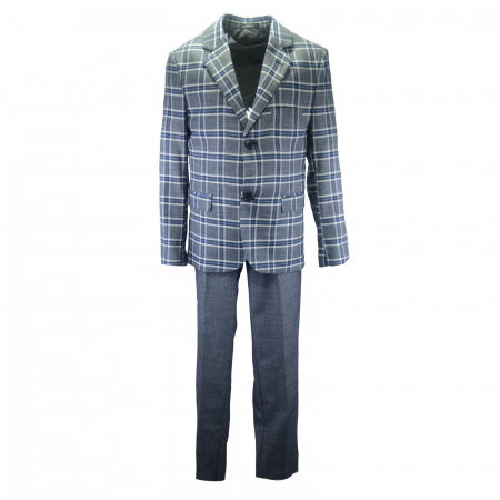 Costume elegante - Costum elegant pentru baieti LA Kids 1754-GR_140 cm, Gri