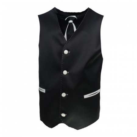 Costum elegant pentru baieti LA Kids CC-10-146-cm, Negru [1]