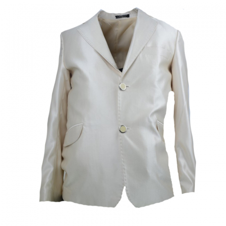 Costum elegant pentru baieti LA Kids CC-11-140-146-cm, Crem [1]