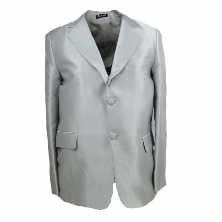 Costum elegant pentru baieti LA Kids CC-6-146-152-cm, Gri [2]