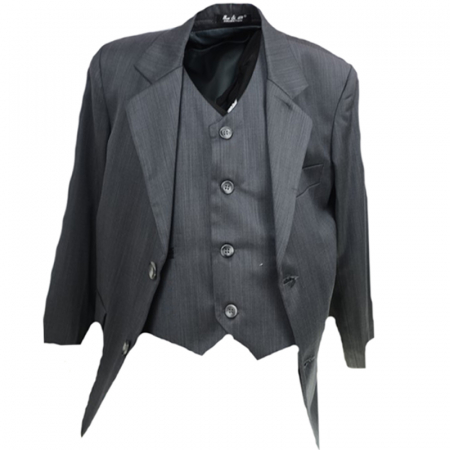 Costum elegant pentru baieti LA Kids CE-1-116-122-cm, Gri [2]