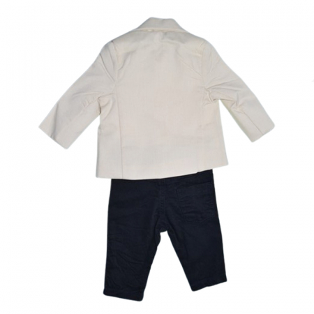 Costum format din 4 piese pentru baieti Mini Junior CST-3673B, Multicolor [1]