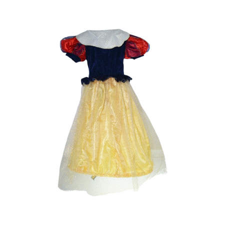 Costum Scufita Rosie, format din 2 piese, rochie si capa, pentru fete Mini Junior RCHMj-4, Multicolor [2]