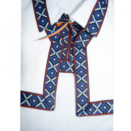 Costum traditional pentru baieti 4 piese Mini Junior CTPB, Alb [2]